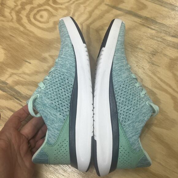 KIZIK Lima Hands Free Knit Sneakers Shoes Spearmint Green Womens 5.5 Men’s 4 - Picture 5 of 10